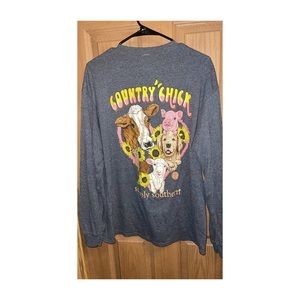 Womens simply southern long sleeve tee